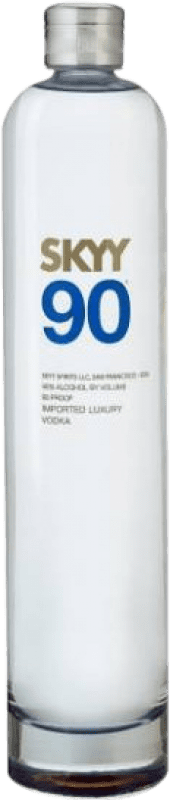 56,95 € Envío gratis | Vodka Skyy 90 Estados Unidos 1 L