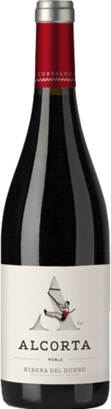 8,95 € Envio grátis | Vinho tinto Alcorta Carvalho D.O. Ribera del Duero Castela e Leão Espanha Tempranillo Garrafa 75 cl