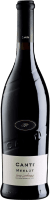 7,95 € 免费送货 | 红葡萄酒 Canti. Premium Terre Siciliane I.G.T. Terre Siciliane 意大利 Merlot 瓶子 75 cl