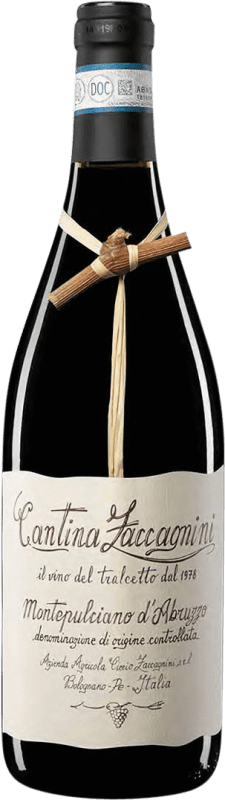 14,95 € Spedizione Gratuita | Vino rosso Zaccagnini Crianza D.O.C. Montepulciano d'Abruzzo Abruzzo Italia Bottiglia 75 cl