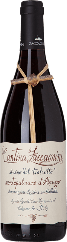 9,95 € Envio grátis | Vinho tinto Zaccagnini Crianza D.O.C. Montepulciano d'Abruzzo Abruzzo Itália Garrafa 75 cl