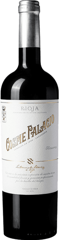 25,95 € 送料無料 | 赤ワイン Cosme Palacio レセルバ D.O.Ca. Rioja ラ・リオハ スペイン Tempranillo — テンプラニーリョ 75 cl
