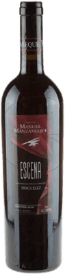 29,95 € Envío gratis | Vino tinto EA Vinos by Manzaneque Escena Negre D.O.P. Vino de Pago Finca Élez Castilla la Mancha y Madrid España Botella 75 cl