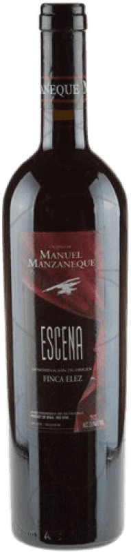 29,95 € Free Shipping | Red wine EA Vinos by Manzaneque Escena Negre D.O.P. Vino de Pago Finca Élez Castilla la Mancha y Madrid Spain Bottle 75 cl
