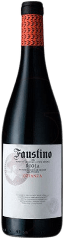 13,95 € Envío gratis | Vino tinto Faustino Crianza D.O.Ca. Rioja La Rioja España Tempranillo Botella Magnum 1,5 L