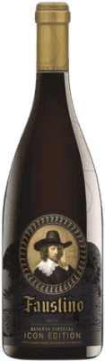 46,95 € Бесплатная доставка | Красное вино Faustino Icon Edition D.O.Ca. Rioja Ла-Риоха Испания Tempranillo, Graciano бутылка 75 cl