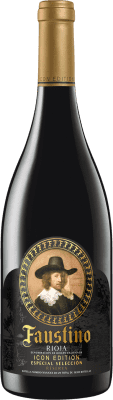 44,95 € Бесплатная доставка | Красное вино Faustino Icon Ограниченный выпуск D.O.Ca. Rioja Ла-Риоха Испания Tempranillo — Темпранильо, Graciano — Грасиано 75 cl