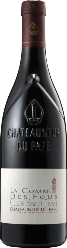 119,95 € Envío gratis | Vino Tinto La Combe des Fous A.O.C. Châteauneuf-du-Pape Francia Botella 75 cl