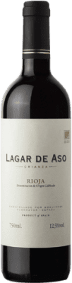 8,95 € Envío gratis | Vino tinto Lagar de Aso Crianza D.O.Ca. Rioja La Rioja España Tempranillo Botella 75 cl
