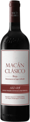 149,95 € Envio grátis | Vinho tinto Vega Sicilia Macán Clásico D.O.Ca. Rioja La Rioja Espanha Tempranillo Garrafa Magnum 1,5 L