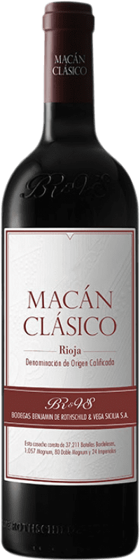 156,95 € 送料無料 | 赤ワイン Vega Sicilia Macán Clásico D.O.Ca. Rioja ラ・リオハ スペイン Tempranillo マグナムボトル 1,5 L