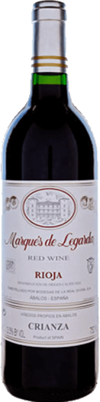 12,95 € Kostenloser Versand | Rotwein Marqués de Legarda Alterung D.O.Ca. Rioja La Rioja Spanien Flasche 75 cl