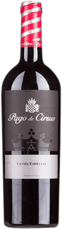 28,95 € 免费送货 | 红酒 Pago de Cirsus Cuvée Especial Pago Bolandin 纳瓦拉 西班牙 Tempranillo, Merlot, Syrah 瓶子 Magnum 1,5 L