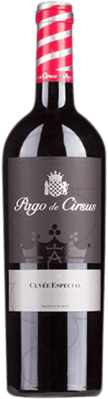 32,95 € Spedizione Gratuita | Vino rosso Pago de Cirsus Cuvée Especial Pago Bolandin Navarra Spagna Tempranillo, Merlot, Syrah Bottiglia Magnum 1,5 L