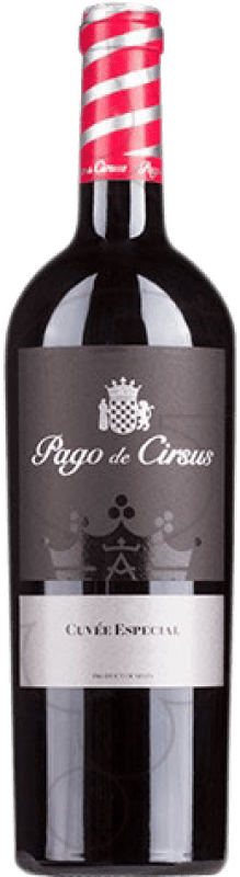 18,95 € 免费送货 | 红酒 Pago de Cirsus Cuvée Especial Pago Bolandin 纳瓦拉 西班牙 Tempranillo, Merlot, Syrah 瓶子 75 cl