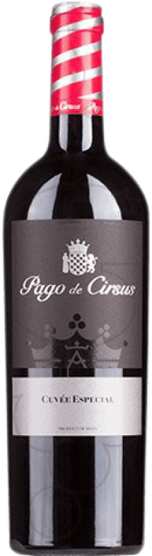 18,95 € Envoi gratuit | Vin Rouge Pago de Cirsus Cuvée, Spécial D.O.P. Vino de Pago Finca Bolandín Navarre Espagne Tempranillo, Merlot, Syrah Bouteille 75 cl