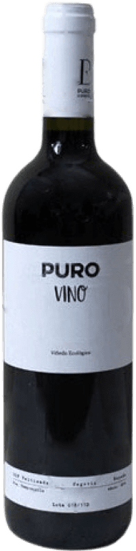 6,95 € Free Shipping | Red wine Puro Vino. Ecológico Aged D.O.P. Vino de Calidad de Valtiendas Castilla y León Spain Bottle 75 cl