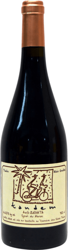 24,95 € Kostenloser Versand | Rotwein Alain Graillot Tandem Marokko Syrah 75 cl