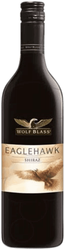 10,95 € Бесплатная доставка | Красное вино Wolf Blass Eaglehawk старения Австралия Syrah бутылка 75 cl