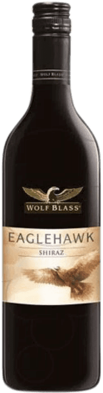8,95 € Spedizione Gratuita | Vino Rosso Wolf Blass Eaglehawk Crianza — Invecchiato in Botte Australia Syrah 75 cl