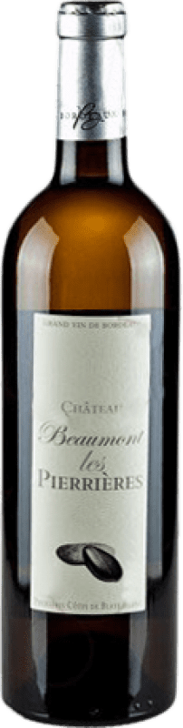 10,95 € Envio grátis | Vinho branco Château Beaumont Les Pierrieres Crianza A.O.C. Bordeaux França Garrafa 75 cl