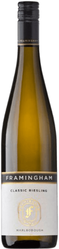 22,95 € Бесплатная доставка | Белое вино Framingham Classic старения Новая Зеландия Riesling бутылка 75 cl