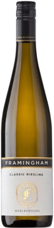 21,95 € Kostenloser Versand | Weißwein Framingham Classic Alterung Neuseeland Riesling Flasche 75 cl
