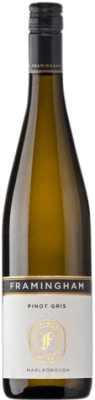17,95 € Envío gratis | Vino blanco Framingham Crianza Nueva Zelanda Pinot Gris Botella 75 cl