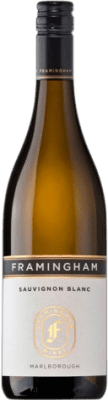18,95 € Spedizione Gratuita | Vino bianco Framingham Giovane Nuova Zelanda Sauvignon Bianca Bottiglia 75 cl
