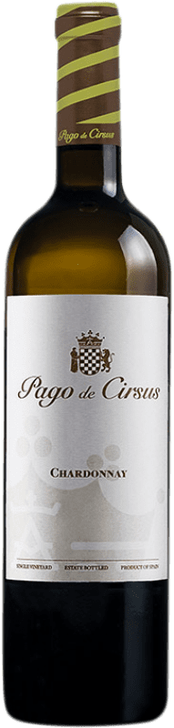 12,95 € Envoi gratuit | Vin Blanc Pago de Cirsus D.O. Navarra Navarre Espagne Chardonnay 75 cl