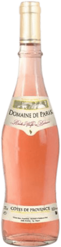 9,95 € Бесплатная доставка | Розовое вино Domaine de París Молодой A.O.C. France Франция Syrah, Grenache, Mazuelo, Carignan, Cinsault бутылка 75 cl