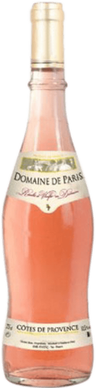 9,95 € Envoi gratuit | Vin Rosé Domaine de París Jeune A.O.C. France France Syrah, Garnacha — Grenache, Mazuelo, Cariñena — Carignan, Cinsault Bouteille 75 cl