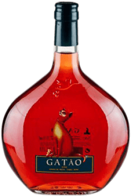 6,95 € Envío gratis | Vino Rosado Gatao Rosé — Rosado Joven I.G. Portugal Portugal 75 cl