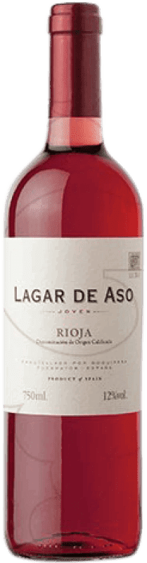 6,95 € Бесплатная доставка | Розовое вино Lagar de Aso Молодой D.O.Ca. Rioja Ла-Риоха Испания Tempranillo бутылка 75 cl