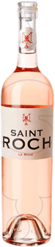 12,95 € Kostenloser Versand | Rosé-Wein Saint Roch Le Rosé Jung A.O.C. Frankreich Frankreich Monastrell, Grenache Grau Flasche 75 cl