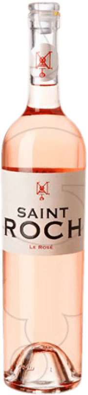 13,95 € Spedizione Gratuita | Vino rosato Saint Roch Le Rosé Giovane A.O.C. Francia Francia Monastrell, Grenache Grigia Bottiglia 75 cl
