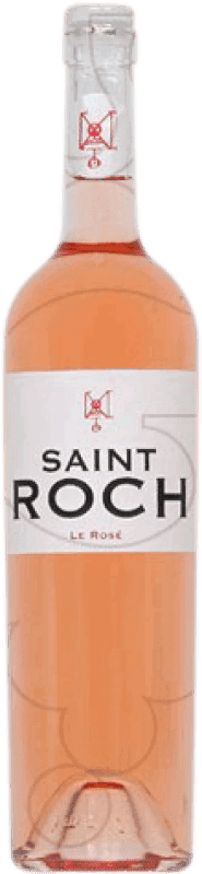 23,95 € Free Shipping | Rosé wine Saint Roch Le Rosé Young A.O.C. France France Monastrell, Grenache Grey Magnum Bottle 1,5 L