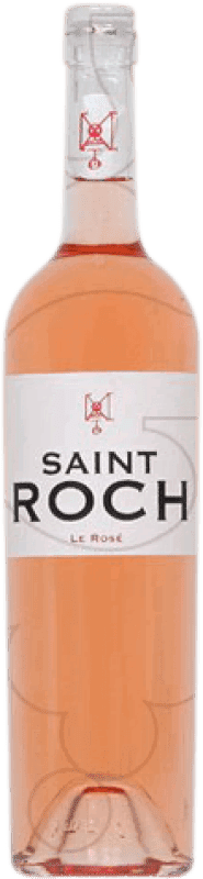 24,95 € Spedizione Gratuita | Vino rosato Saint Roch Le Rosé Giovane A.O.C. Francia Francia Monastrell, Grenache Grigia Bottiglia Magnum 1,5 L