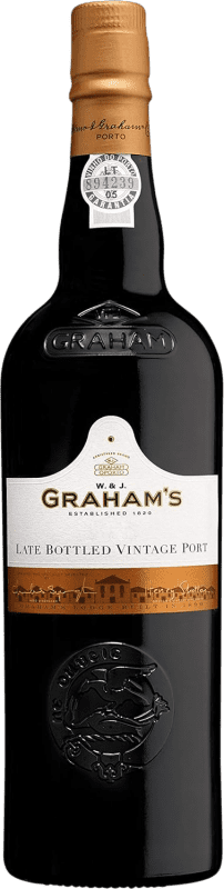 22,95 € Free Shipping | Fortified Wine Graham's LBV Late Bottled Vintage I.G. Porto Porto Portugal Tempranillo, Touriga Franca, Touriga Nacional, Tinta Amarela, Tinta Cão, Tinta Barroca Bottle 75 cl