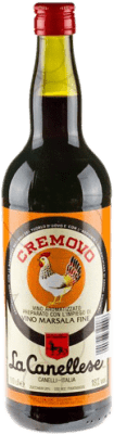 10,95 € 免费送货 | 强化酒 La Canellese Cremovo D.O.C. Marsala 意大利 Catarratto, Grillo, Inzolia 瓶子 1 L