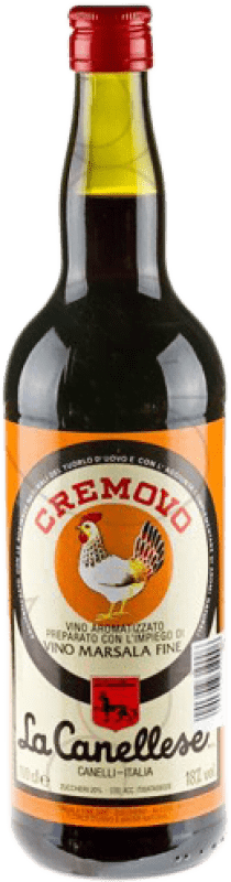 11,95 € Kostenloser Versand | Likörwein La Canellese Cremovo D.O.C. Marsala Italien Catarratto, Grillo, Inzolia Flasche 1 L