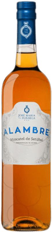 17,95 € Free Shipping | Fortified wine Alambre D.O.C. Setúbal Portugal Muscat Bottle 75 cl