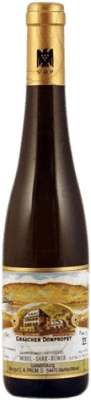 119,95 € Бесплатная доставка | Крепленое вино S.A. Prüm Graacher Domprobst Eiswein Vino de Hielo Германия Riesling Половина бутылки 37 cl