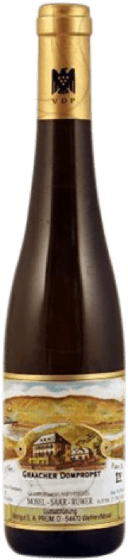 119,95 € Spedizione Gratuita | Vino fortificato S.A. Prüm Graacher Domprobst Eiswein Vino de Hielo Germania Riesling Mezza Bottiglia 37 cl