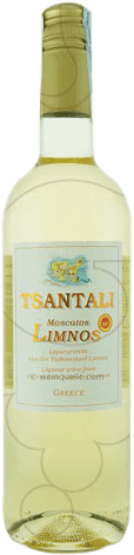 7,95 € Envio grátis | Vinho Generoso Fortificado Tsantali Limnos Grécia Moscato Garrafa 75 cl