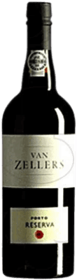 13,95 € Free Shipping | Fortified wine Van Zellers Reserve I.G. Porto Porto Portugal Tempranillo, Touriga Franca, Touriga Nacional, Tinta Amarela, Rufete, Tinta Barroca Bottle 75 cl