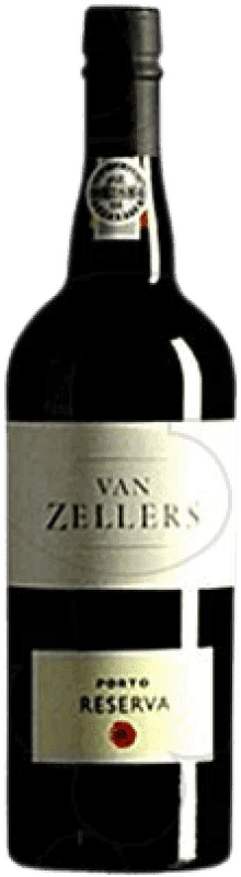 13,95 € Free Shipping | Fortified Wine Van Zellers Reserve — Aged I.G. Porto Porto Portugal Tempranillo, Touriga Franca, Touriga Nacional, Tinta Amarela, Rufete, Tinta Barroca 75 cl