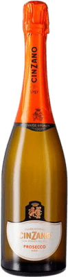 13,95 € Free Shipping | White sparkling Cinzano Dry D.O.C. Prosecco Italy Glera Bottle 75 cl