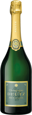 65,95 € Spedizione Gratuita | Spumante bianco Deutz Classic Brut Gran Riserva A.O.C. Champagne champagne Francia Pinot Nero, Chardonnay, Pinot Meunier Bottiglia 75 cl