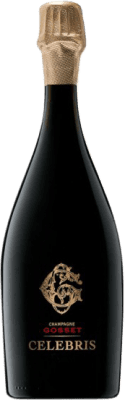 234,95 € Envio grátis | Espumante Branco Gosset Celebris Brut — Bruto Grande Reserva A.O.C. Champagne França Pinot Noir, Chardonnay 75 cl